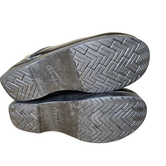 Dansko XP Black Leather Professional Nursing Clog EU Size 39 Womens US 8.5 - Picture 7 of 7